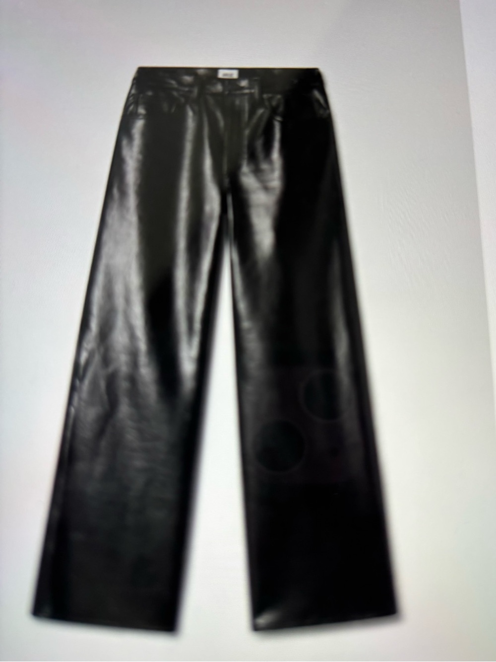 AGOLDE Arc Jean with recycled leather